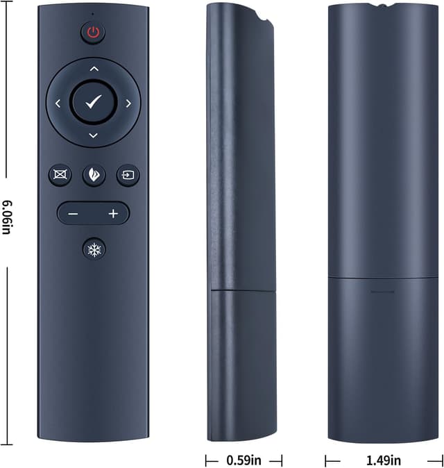 Detalle de TCNOUMT replacement remote control for Promethean ActivPanel AP5 series (AP5-70 / AP5-86 / 4K variants)