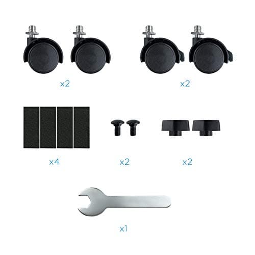 Thumbnail 7 de TOOQ UMCS0004-B soporte de CPU con ruedas 10 kg