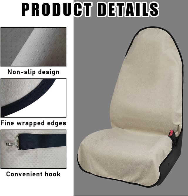 Thumbnail 3 de AzulLanse Car Seat Protectors Front Seats