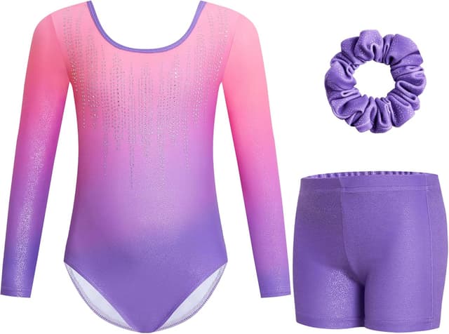 Imagen de Gogokids Mädchen Dreiteilige Gymnastikanzüge 3–12 Jahre 🎽 en OfertitasTOP