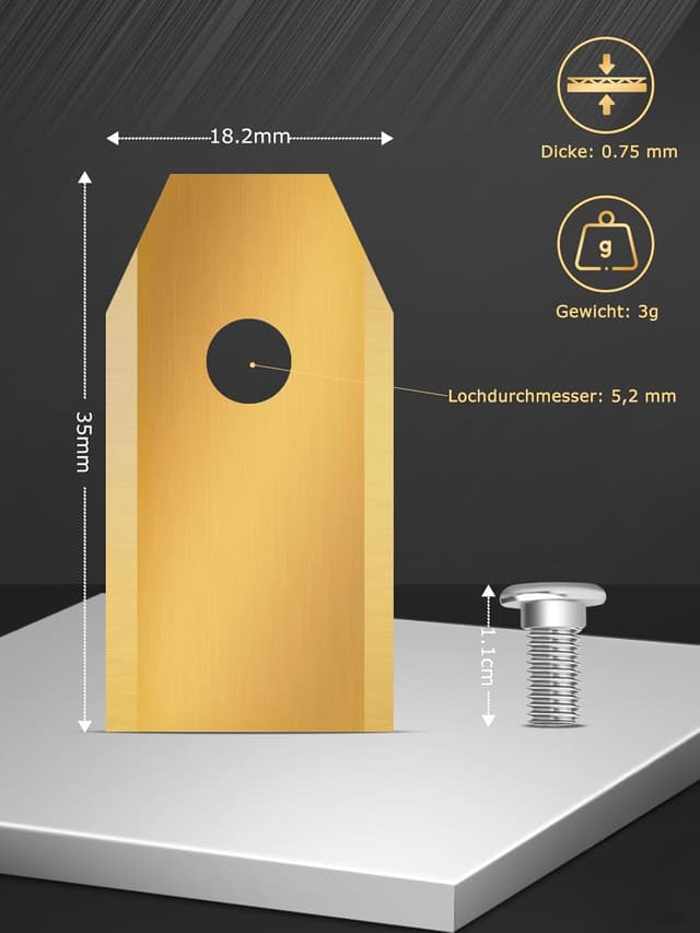 Thumbnail 6 de Donluhu 30er Titan-Klingenmesser für Roboterrasenmäher (u. a. Husqvarna, Gardena) – Ersatzmesser-Set