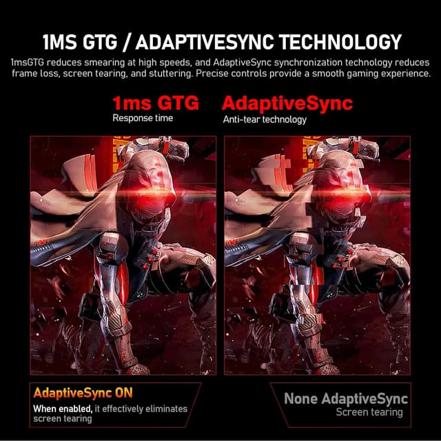 Detalle de Gawfolk 27 inch 4K IPS gaming monitor