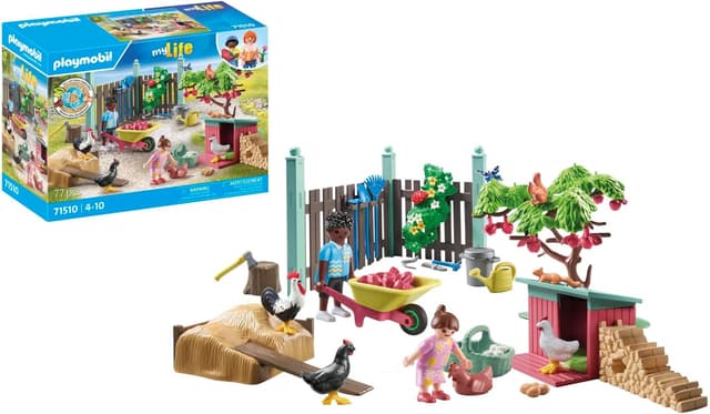 Imagen de PLAYMOBIL myLife 71510 Kleine Hühnerfarm Spielset 🐥 en OfertitasTOP