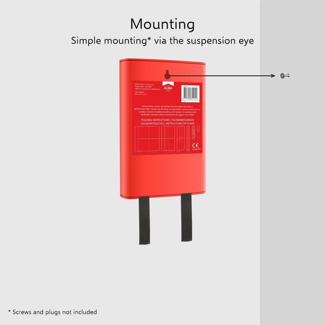 Thumbnail 6 de ELRO FB1300 Couverture Anti-Feu 1,2m x 1,2m