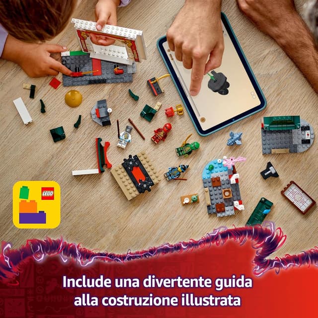 Detalle 2 de LEGO NINJAGO Spinjitzu Temple 4 anni 71831