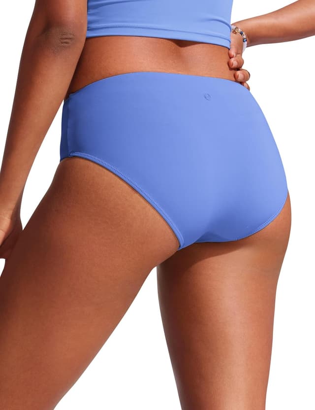 Detalle 2 de CRZ YOGA slip bikini donna a vita media con copertura totale e asciugatura rapida
