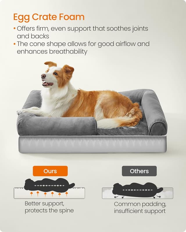 Thumbnail 2 de Feandrea Orthopedic Dog Bed 91 x 68 x 18 cm
