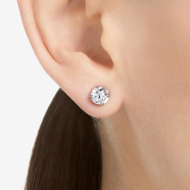 Thumbnail 4 de Swarovski Stilla Ohrringe Weiße Brillantschliff