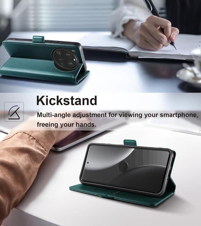 Thumbnail 3 de Yunubeyii Hülle Xiaomi 15 Ultra RFID Blocker Grün