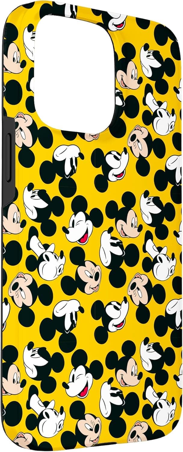 Detalle de Custodia Disney Topolino gialla per iPhone 15 Pro Max