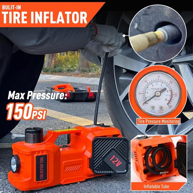 Thumbnail 5 de Trihelper Electric Car Jack Set 5 Ton