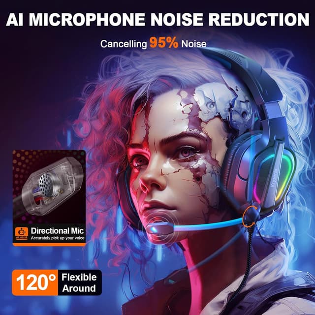 Thumbnail 4 de Krysenix PG2 Gaming Headset 55mm