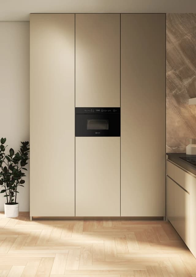 Thumbnail 1 de Bauknecht BMN14BK Kombi-Einbaumikrowelle