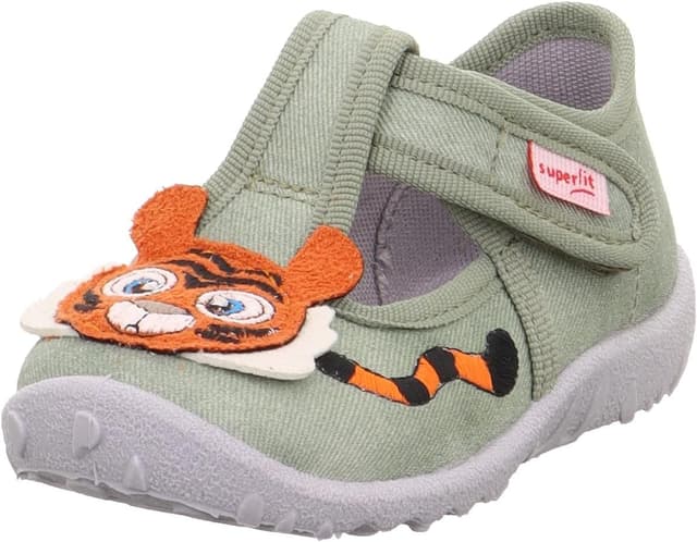 Detalle de Superfit Baby Mädchen Spotty Hausschuhe – strapazierfähiger Baumwollschuh für drinnen