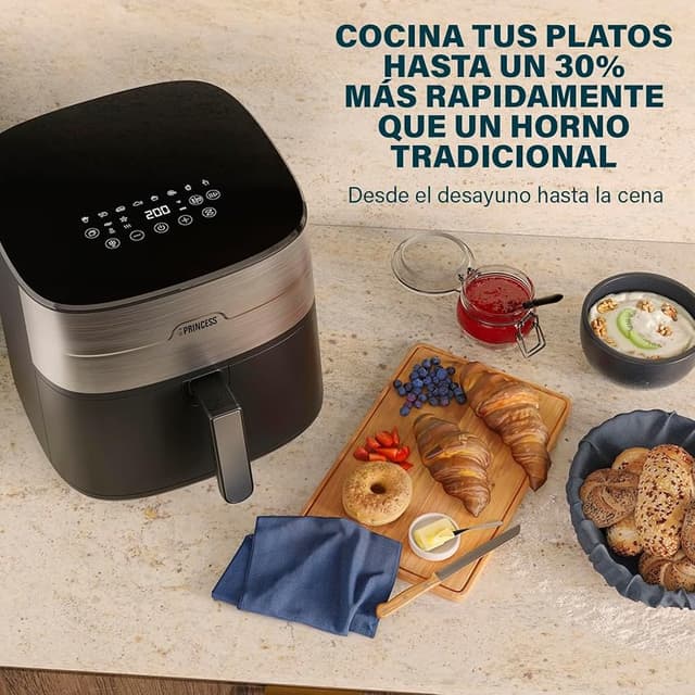 Thumbnail 6 de Princess Dual Heat Airfryer 8L XXL 🍟 Sin BPA ni PFAS