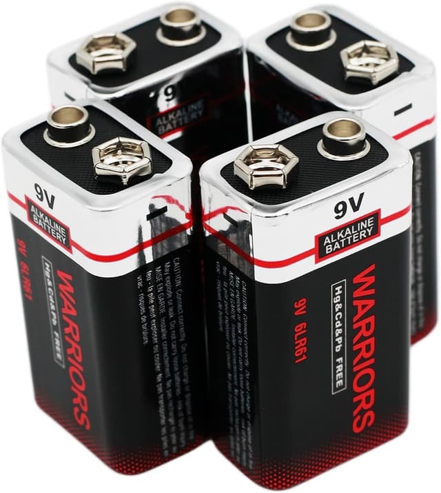 Thumbnail 2 de Warriors 4X 9V High Capacity Batteries