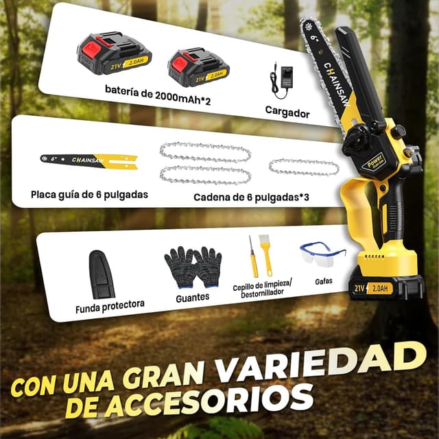 Thumbnail 5 de VIWKO Mini Motosierra 6" 1000W