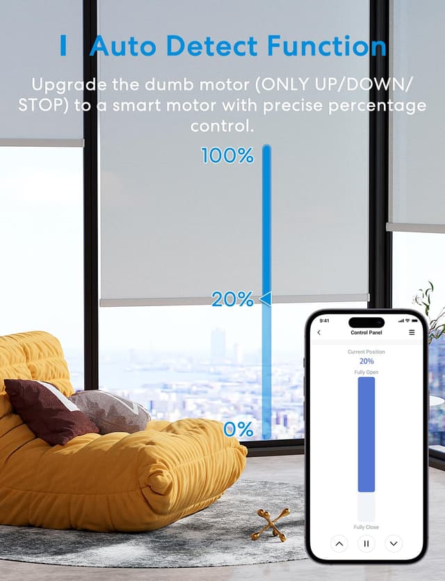 Thumbnail 3 de Meross Interruptor Cortina WiFi 2 piezas 2,4 GHz