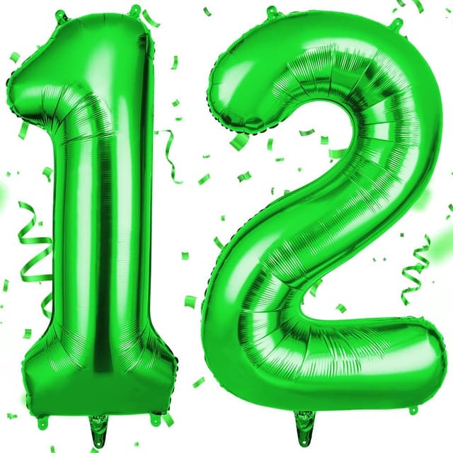 Detalle de OFFCUP Ballon anniversaire 12 ans 101 cm