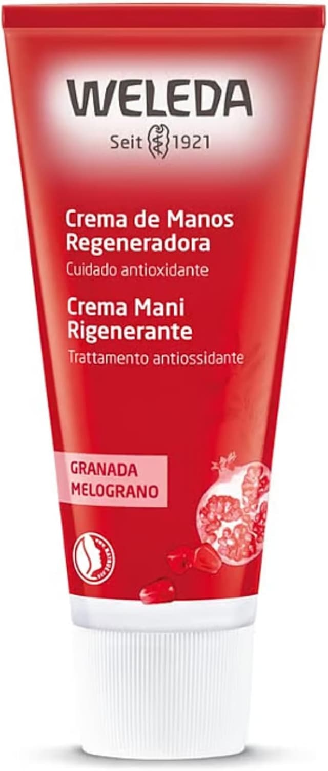 Imagen de Weleda Crema de Manos Granada 🍇 Antioxidante y Vegana 50 ml en OfertitasTOP