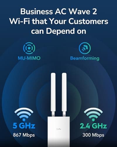 Detalle de Cudy Repetidor AC1200 Exterior 🚀 para WISP con PoE y Protección