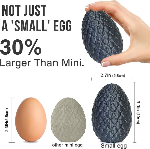 Thumbnail 5 de Olee Odee Kleine Dracheneier 10 cm đ