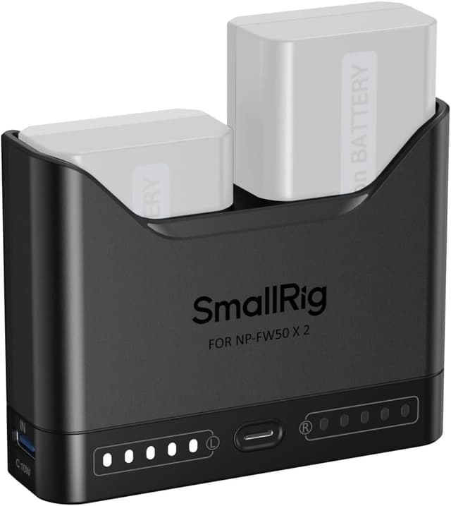 Detalle de Chargeur SMALLRIG NP-FW50 pour Sony, 11 W