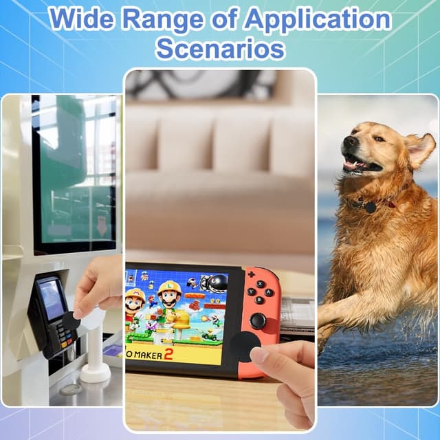 Thumbnail 6 de OFFCUP NTAG215 20pcs 25mm NFC Stickers