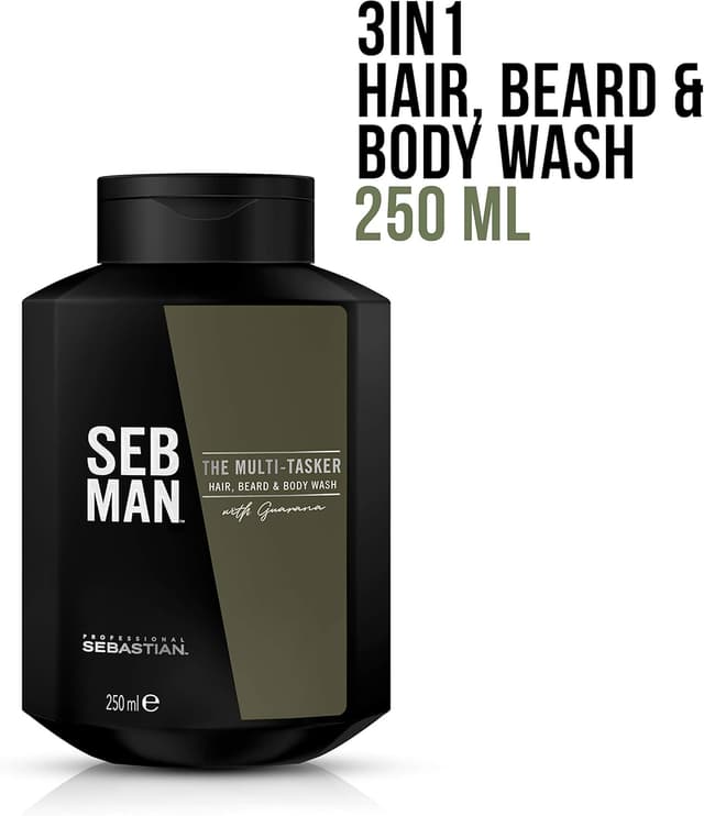 Detalle 2 de SEB MAN The Multi-Tasker 3-en-1 gel nettoyant corps, cheveux et barbe