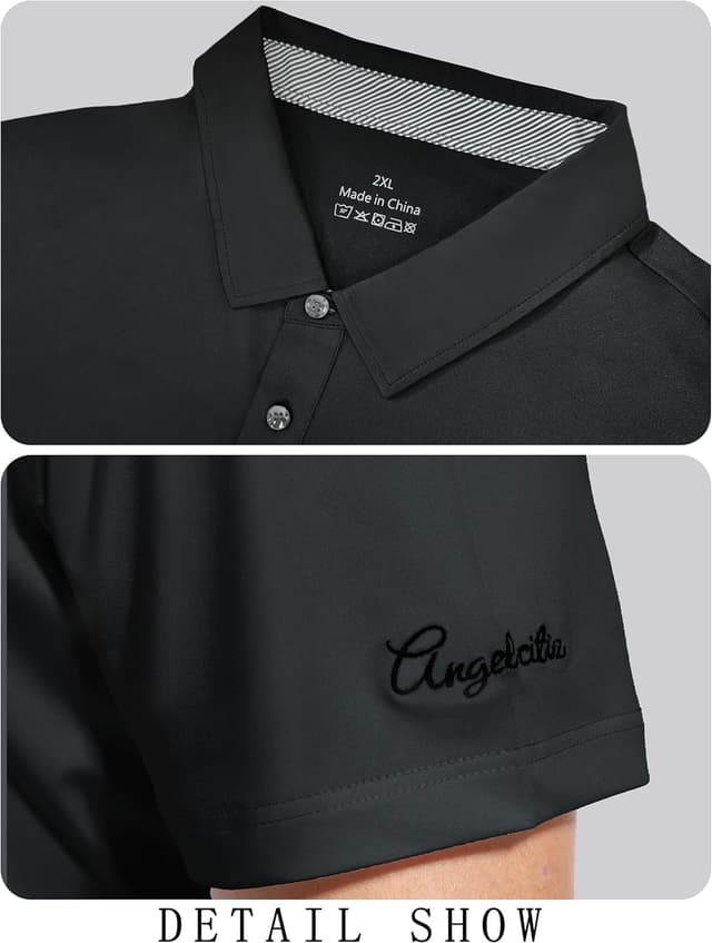 Thumbnail 4 de Mens Dry Fit Golf Polo Shirt