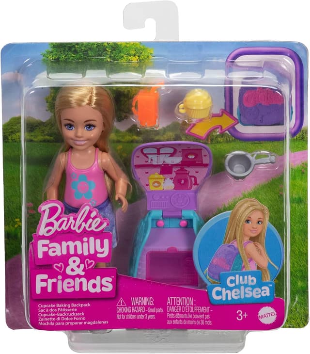 Thumbnail 5 de Chelsea de Barbie: Muñeca con mochila para hacer magdalenas 🍰
