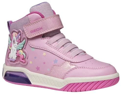 Detalle de Geox J Inek Girl zapatillas niña 34 EU rosa multicolor