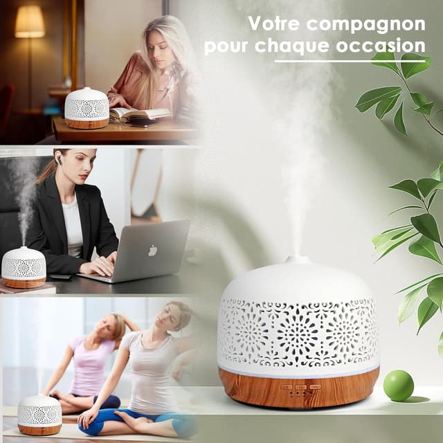 Thumbnail 5 de Vankarr diffuseur d'arômes huiles essentielles 500 ml