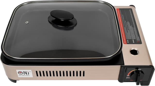 Detalle de NJ Portable Gas BBQ Deep Dish Grill 2.2 kW