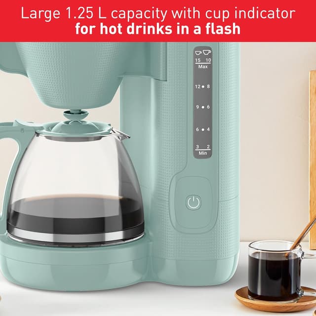 Detalle 2 de Tefal Morning Filter Coffee Maker CM2M13G0