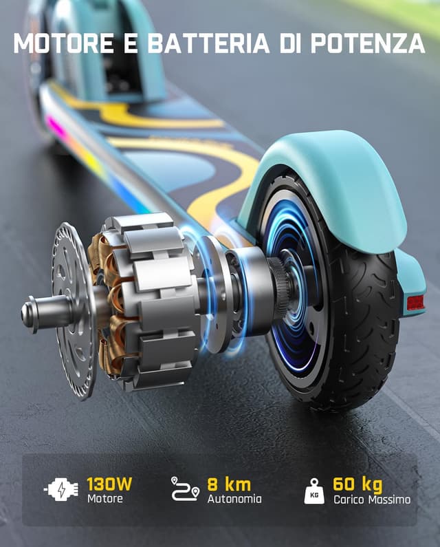 Thumbnail 6 de FanttikRide C9 Pro Monopattino Elettrico per Bambini 8 km