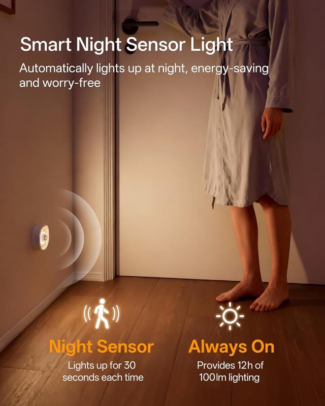 Detalle 2 de Homelist 68-LED COB Nachtlicht 6er-Set