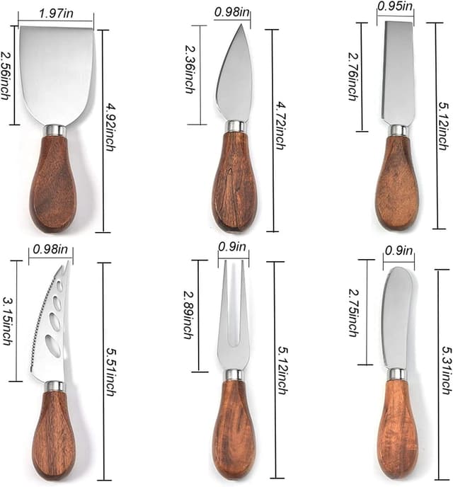 Thumbnail 6 de JLIAN MIOR couteaux à fromage, set de 6