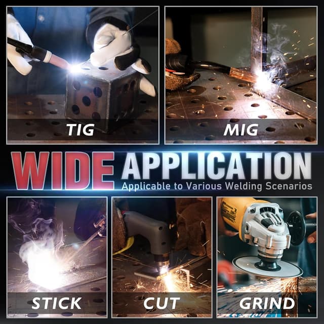 Thumbnail 5 de YESWELDER LYG-Q800D Auto Darkening 180° ⛑