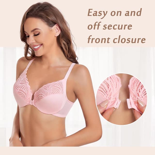 Thumbnail 1 de DotVol Sujetador de Mujer con Aros y Cierre Frontal T-Back 👙