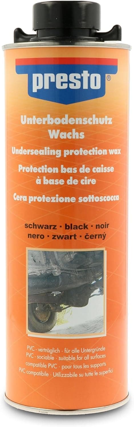 Detalle 2 de presto Protection bas de caisse cire noire 1000 ml