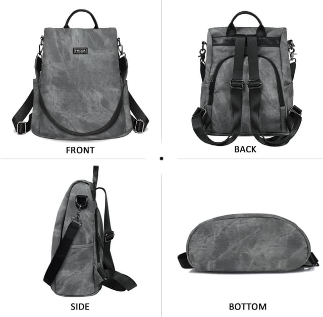 Thumbnail 6 de Fmeida Sac à Dos Femme Anti-vol 32x15x33 cm