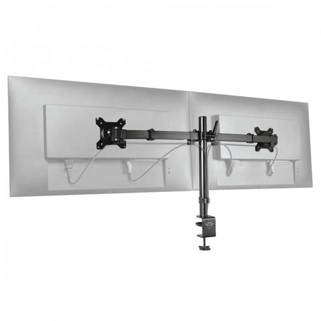 Detalle 2 de Trust GXT 1120 Mara Soporte para 2 monitores 32" 16 kg 🖥