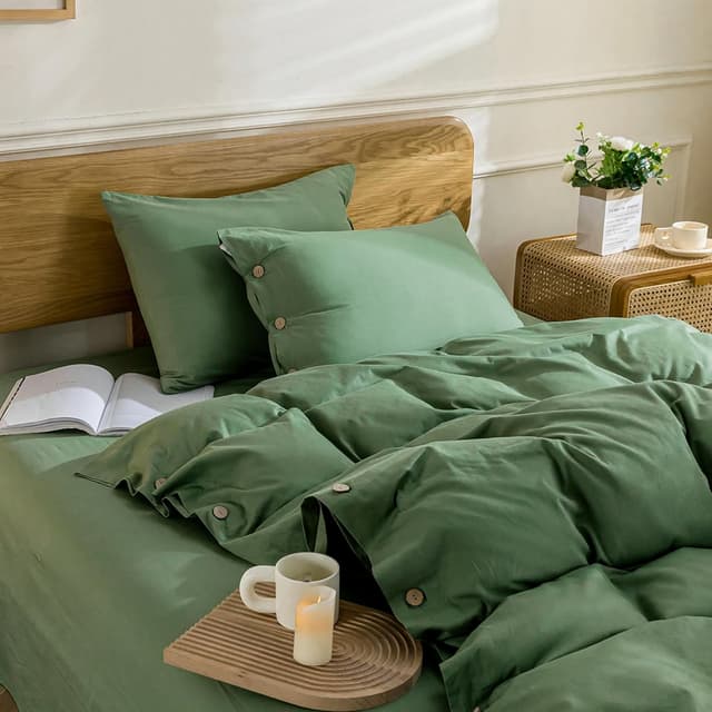 Thumbnail 1 de JELLYMONI Cotton Duvet Cover King 104×90in