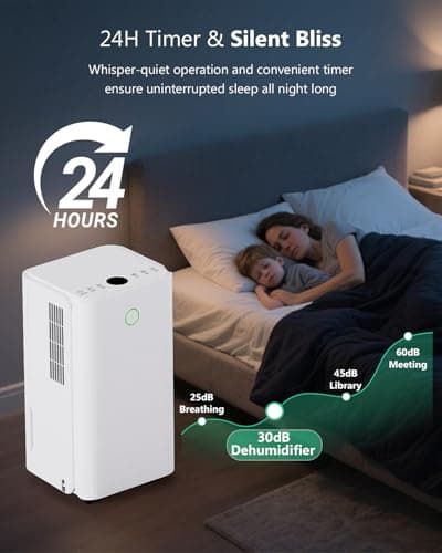 Thumbnail 7 de TOIOVCU 12 L/día Deshumidificador doméstico