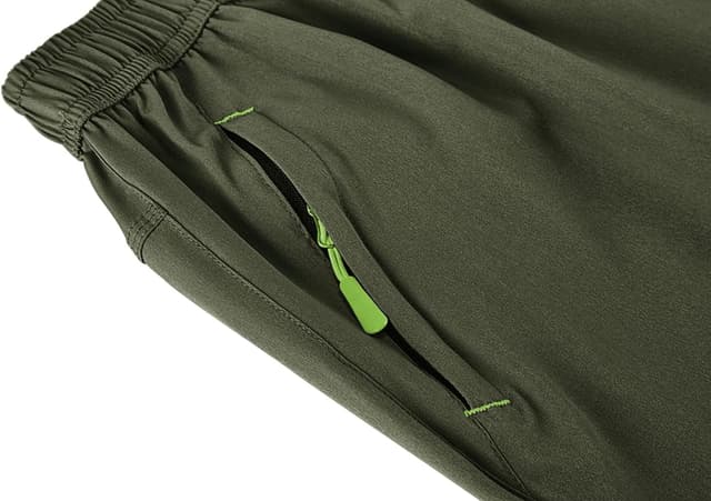 Thumbnail 4 de donhobo Men’s Outdoor Breather Quick Dry Lightweight Sports Shorts with Zip Pockets
