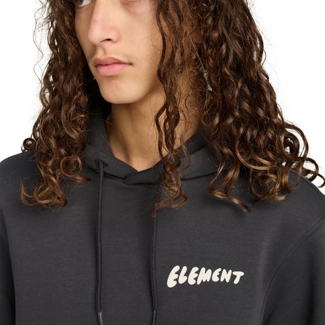 Detalle de Element Sudadera de hombre con capucha Sunrise Po Element (algodón reciclado)