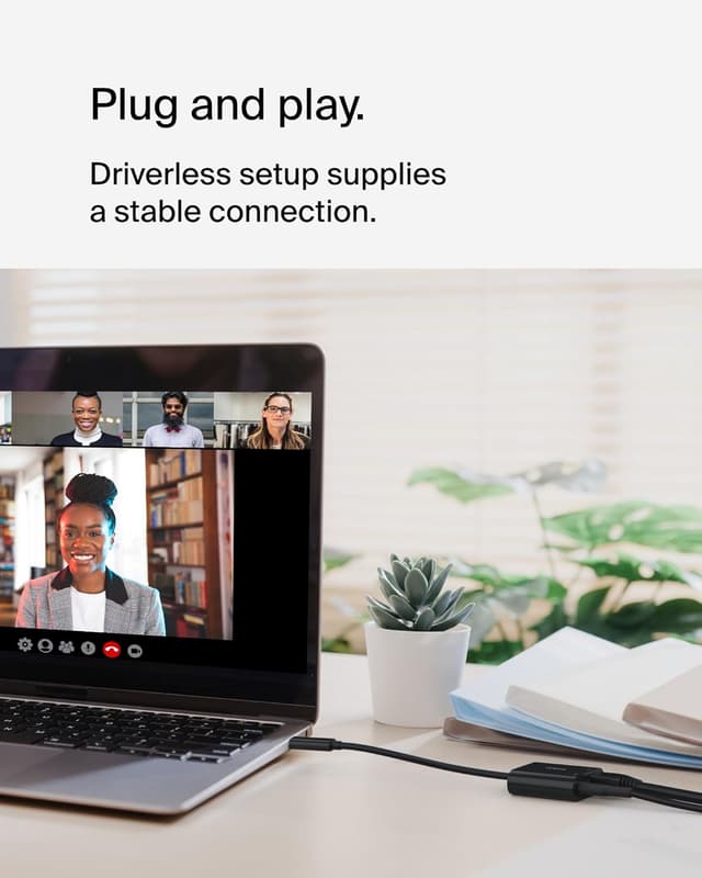 Detalle 2 de Belkin Connect USB-C to Ethernet Adapter 100W