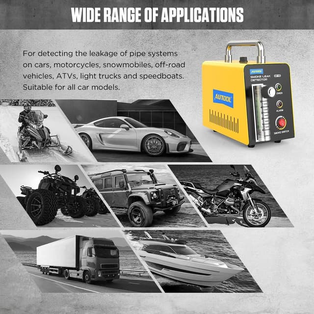 Thumbnail 2 de AUTOOL SDT103 Detector de humo 12V para coches