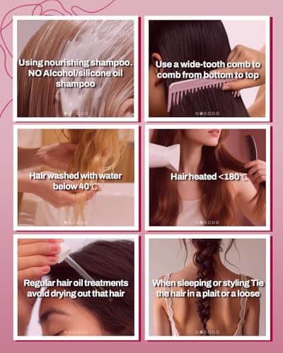 Thumbnail 6 de Moresoo extension cheveux froid marron foncé à blond foncé 35 cm ⚙